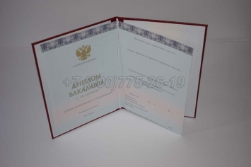 Красный Диплом Бакалавра 2015г ООО "Знак" в Чите