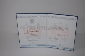 Диплом Техникума 2014г ГОЗНАК в Чите